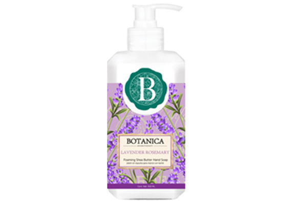BOTANICA jabon en espuma para manos lavender rosemary 500ml