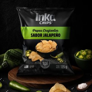 Alternative view of INKA PAPAS JALAPEÑO 135g
