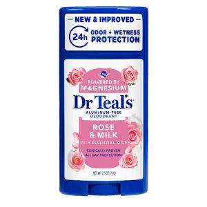 DR.TEALS DEO ROSE & MILK 71g