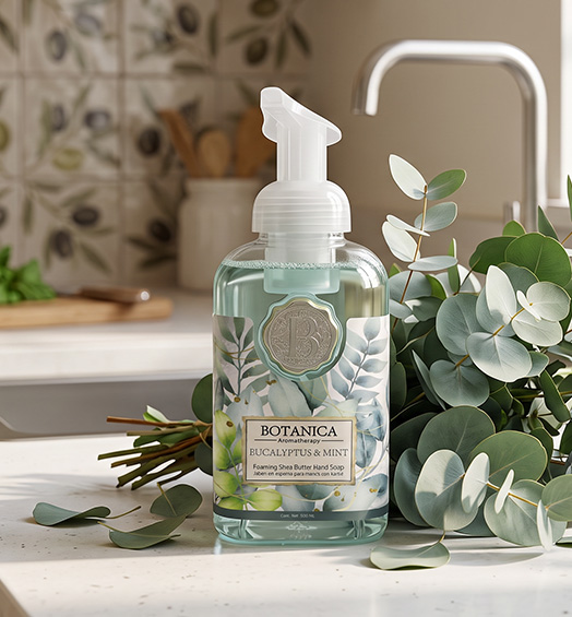 BOTANICA JABON EN ESPUMA PARA MANOS EUCALYTUS & MINT 500 ML - Image 2