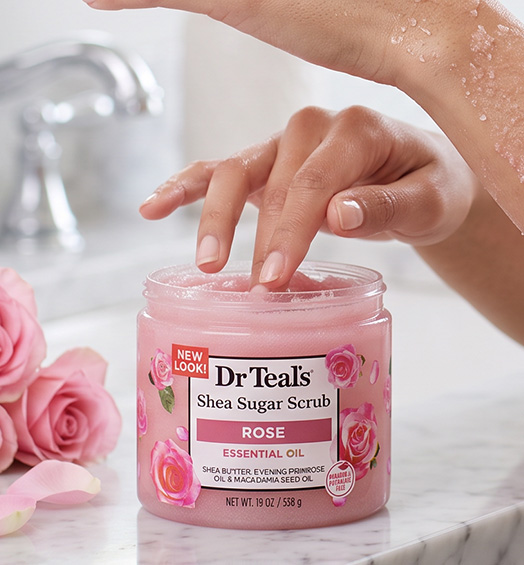 DR.TEALS SUGAR SCRUB ROSAS - Image 2