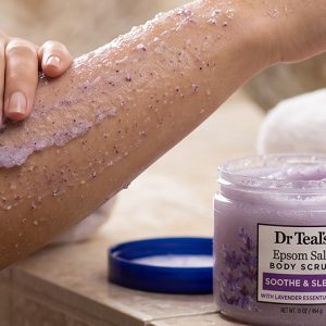 Alternative view of DR.TEALS SALT SCRUB LAVANDA 16oz