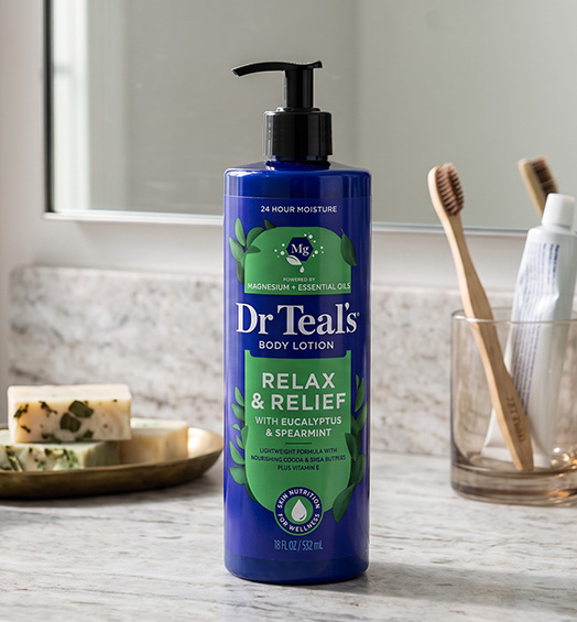 DR.TEALS LOCION EUCALIPTO & MENTA 18oz - Image 2
