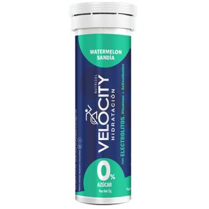 VELOCITY UNIDAD TUBO ELECTROLITOS SABOR SANDIA 10 TAB