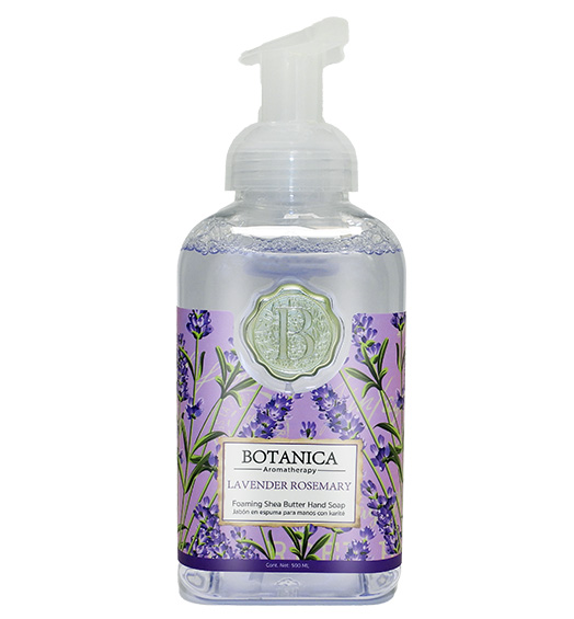BOTANICA JABON EN ESPUMA PARA MANOS LAVENDER ROSMERY 500 ML